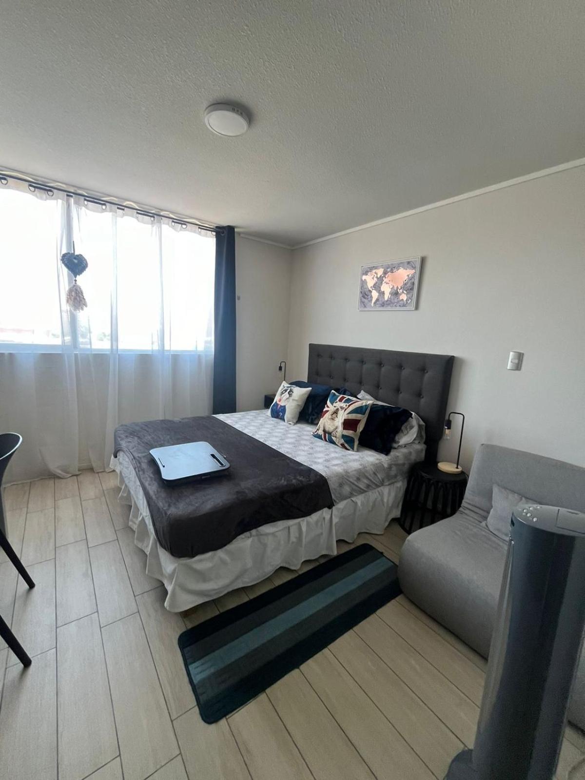 Apartamento En Santiago Centro Cerca De Movistar Arena, Caupolican Exterior foto